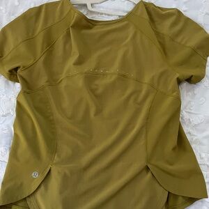 Lulu Lemon Green Shirt